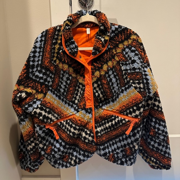 Free people hit the slopes printed jacket size small - Picture 8 of 9